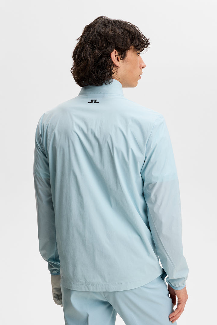 J.Lindeberg Men's Ash Light Packable Jacket - FORGET ME NOT