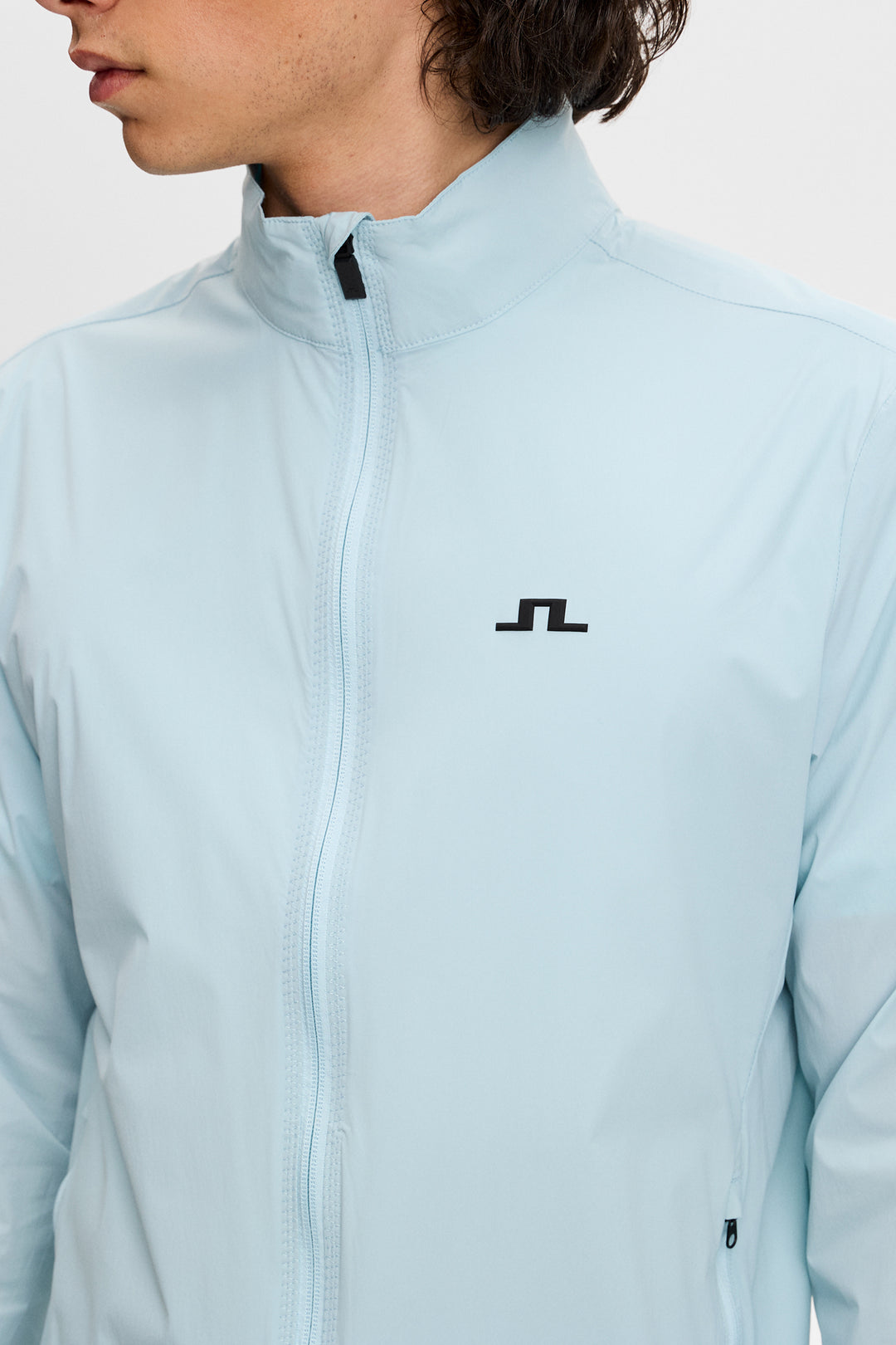 J.Lindeberg Men's Ash Light Packable Jacket - FORGET ME NOT