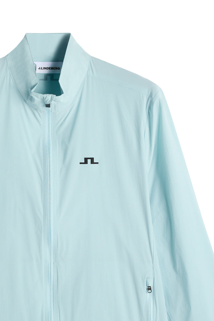 J.Lindeberg Men's Ash Light Packable Jacket - FORGET ME NOT