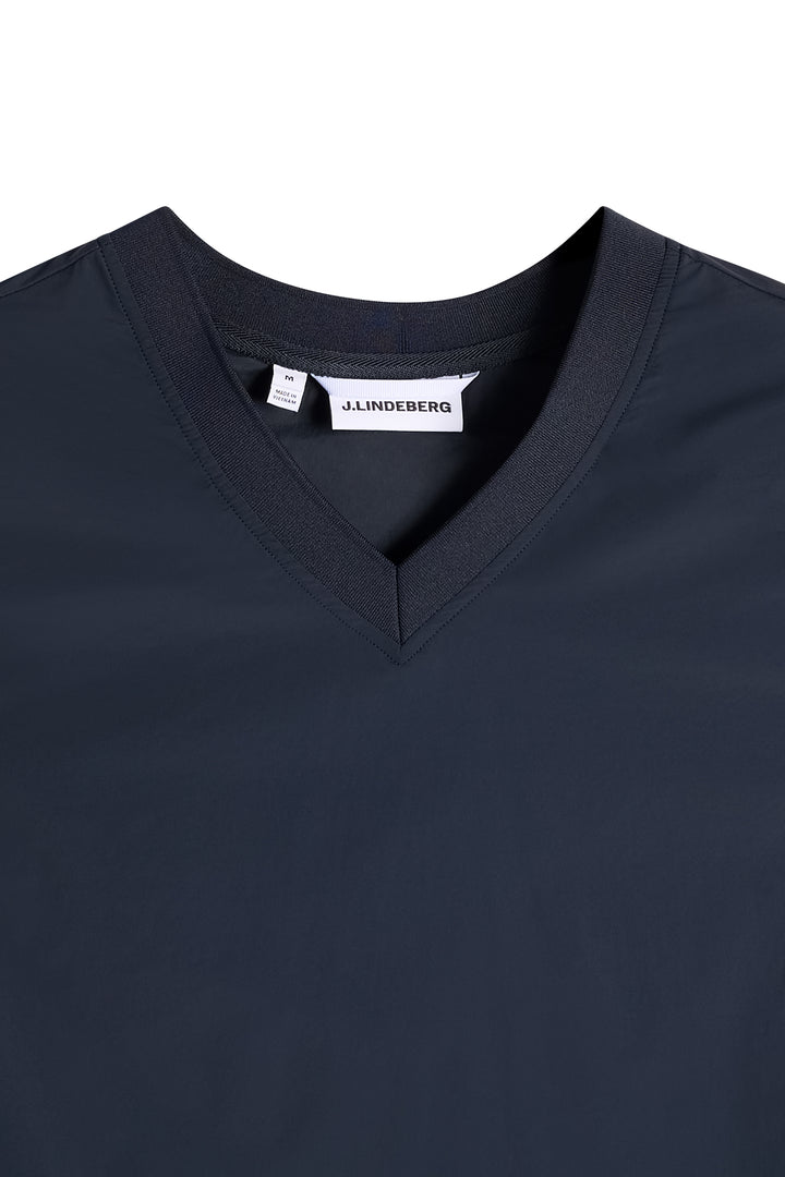 J.Lindeberg Men's Hybrid Vest Windbreaker - NAVY