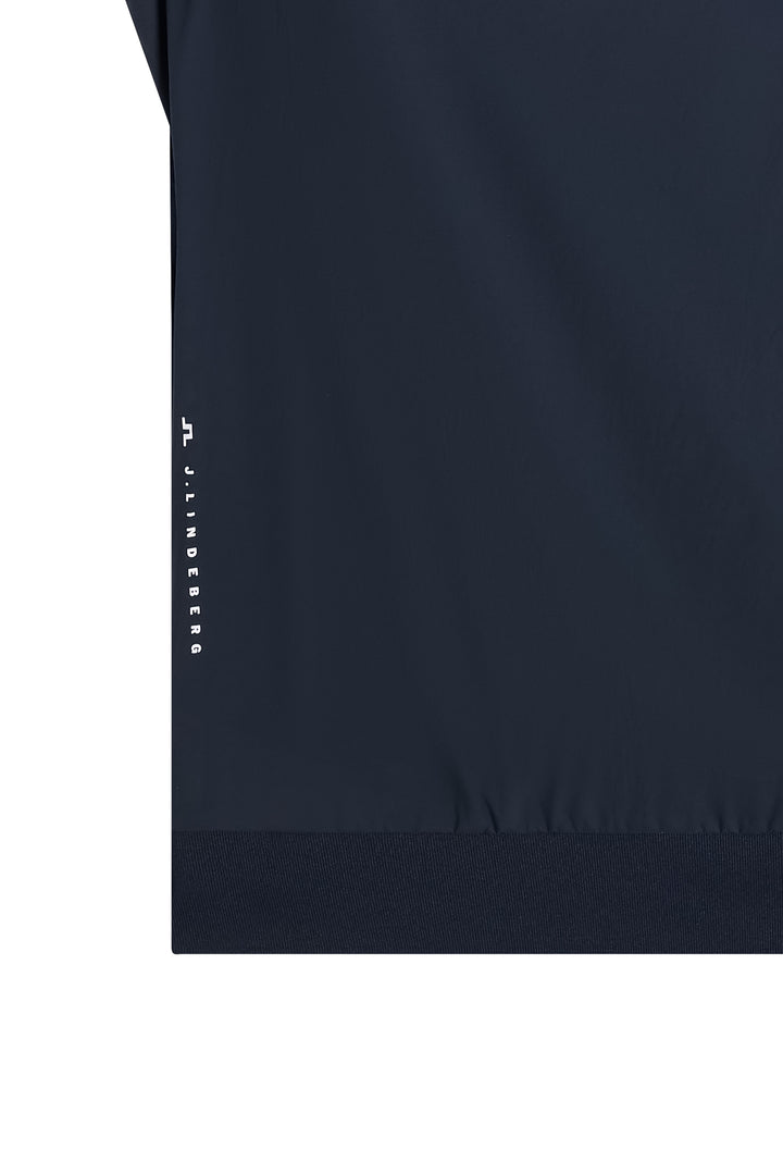 J.Lindeberg Men's Hybrid Vest Windbreaker - NAVY
