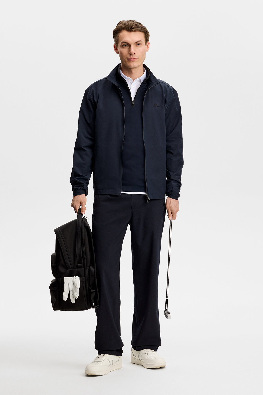 J.Lindeberg Men's Zane Motion Pro Jacket - NAVY