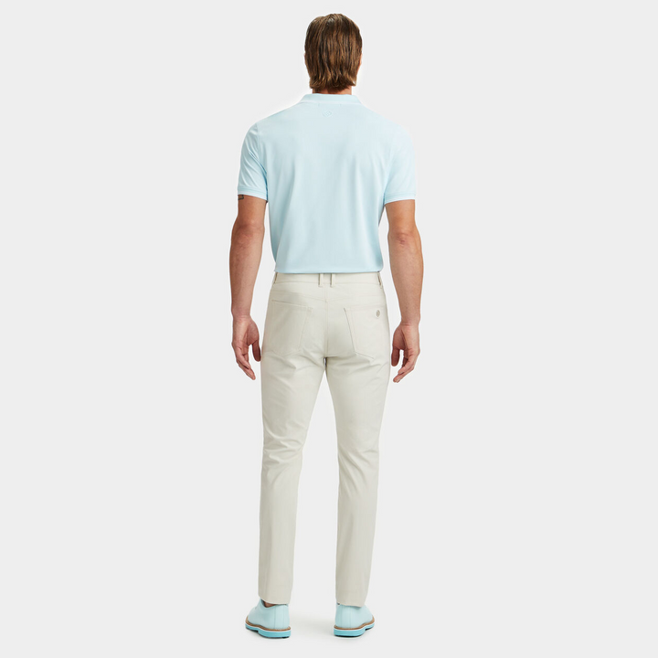 G/FORE MEN'S JOHNNY COLLAR TECH PIQUÉ BANDED SLEEVE POLO- DAY BREAK