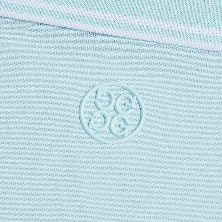 G/FORE MEN'S JOHNNY COLLAR TECH PIQUÉ BANDED SLEEVE POLO- DAY BREAK