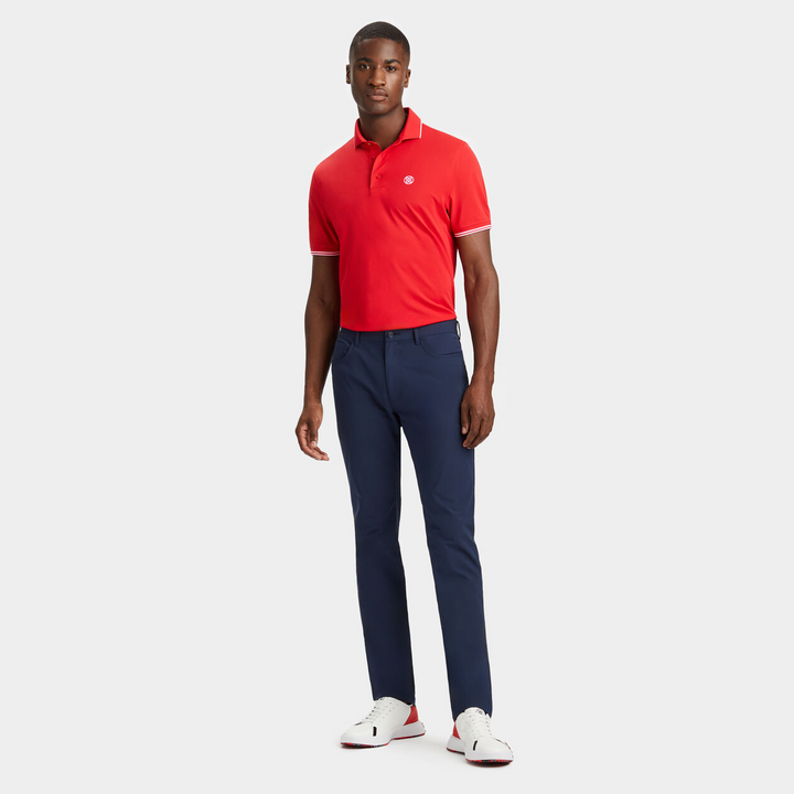G/FORE MEN'S LTD RELEASE TUX PERFORMANCE PIQUÉ POLO - LAVA