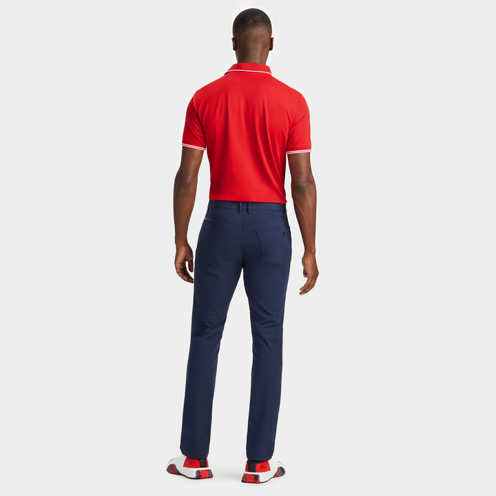 G/FORE MEN'S LTD RELEASE TUX PERFORMANCE PIQUÉ POLO - LAVA