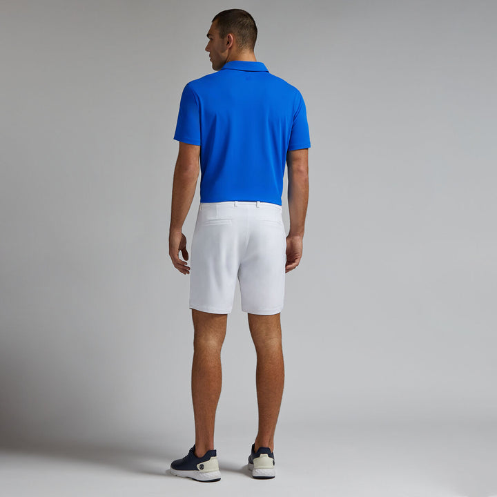G/FORE MENS RIB GUSSET TECH PIQUÉ MODERN SPREAD COLLAR POLO - RACER