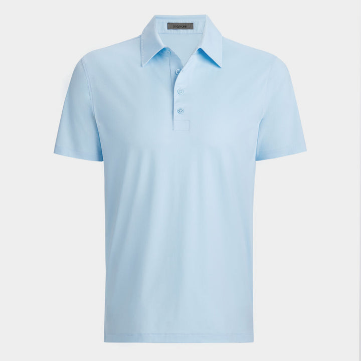 G/FORE MENS BIRDSEYE STITCH TECH PIQUÉ POLO - BAJA