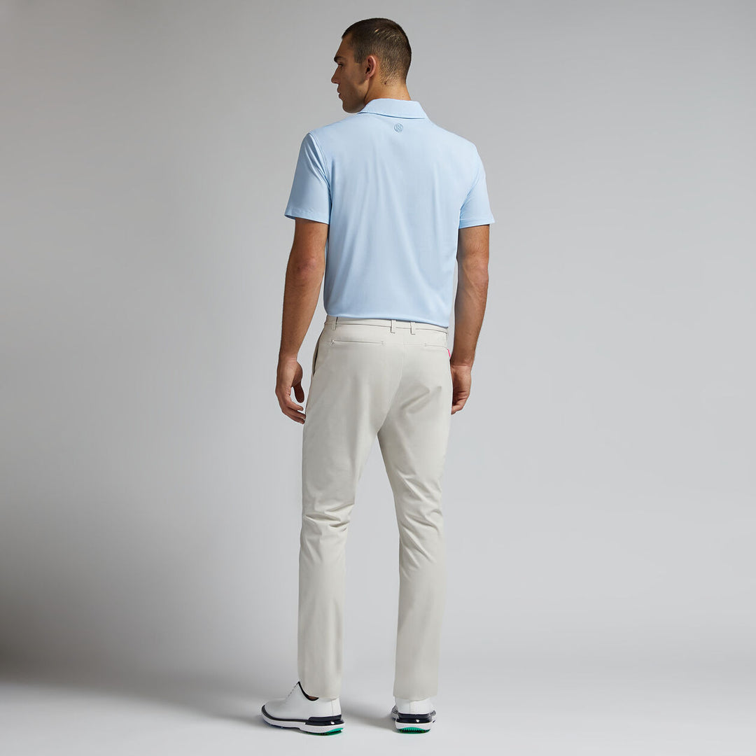 G/FORE MENS BIRDSEYE STITCH TECH PIQUÉ POLO - BAJA