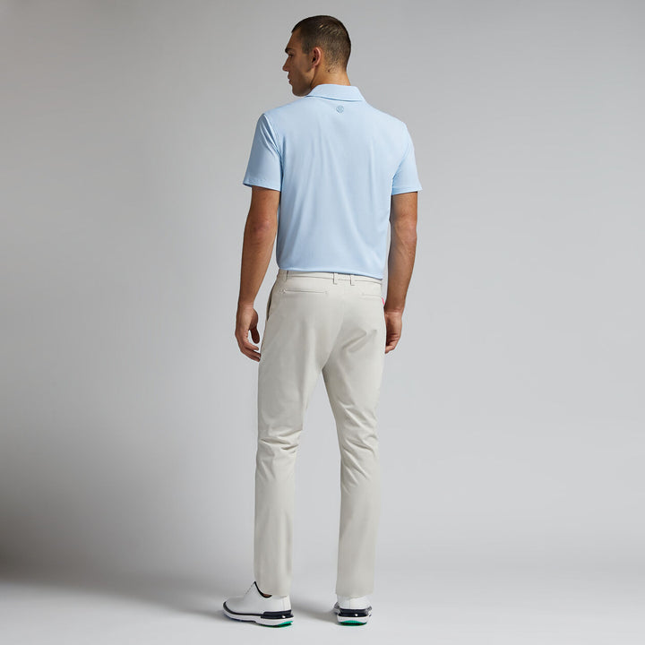 G/FORE MENS BIRDSEYE STITCH TECH PIQUÉ POLO - BAJA