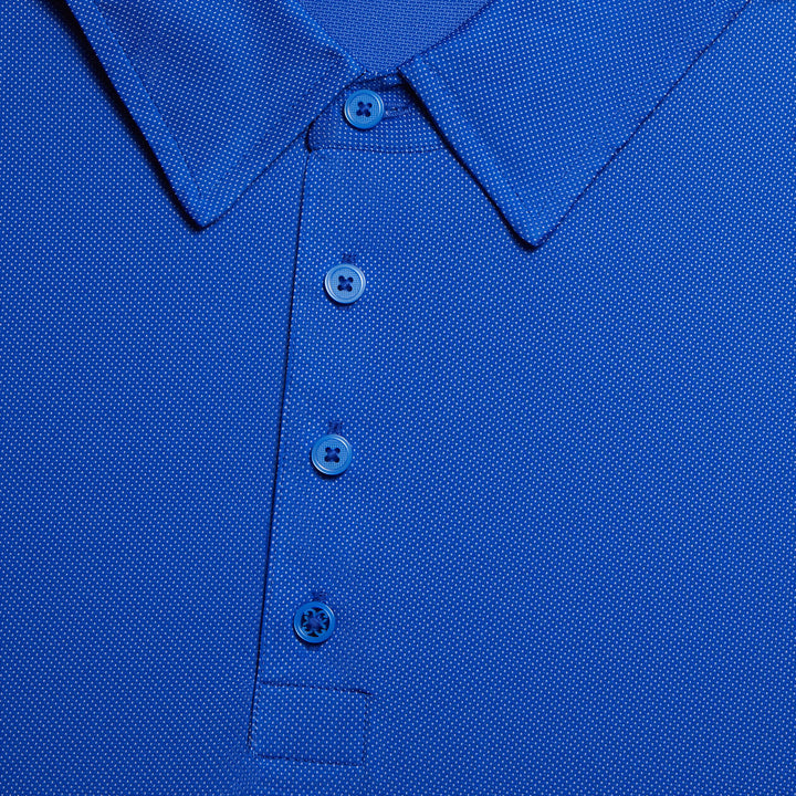 G/FORE MEN'S BIRDSEYE STITCH TECH PIQUÉ POLO - RACER