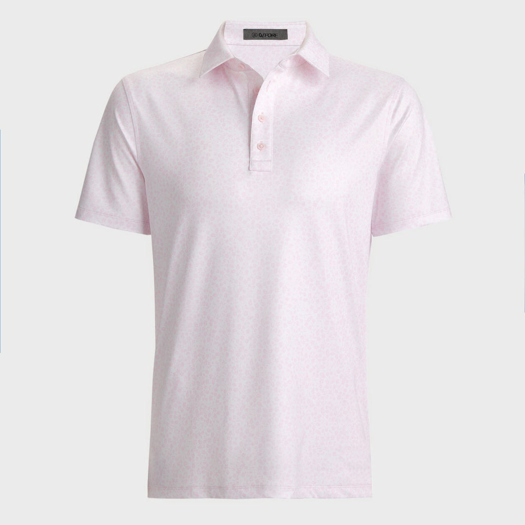 G/FORE MEN'S GARDEN TECH JERSEY POLO - BLUSH