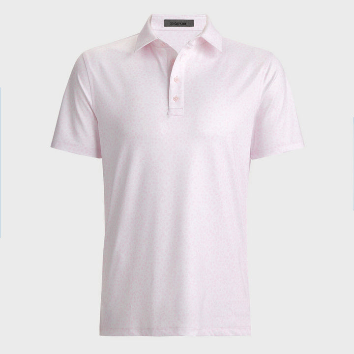 G/FORE MEN'S GARDEN TECH JERSEY POLO - BLUSH