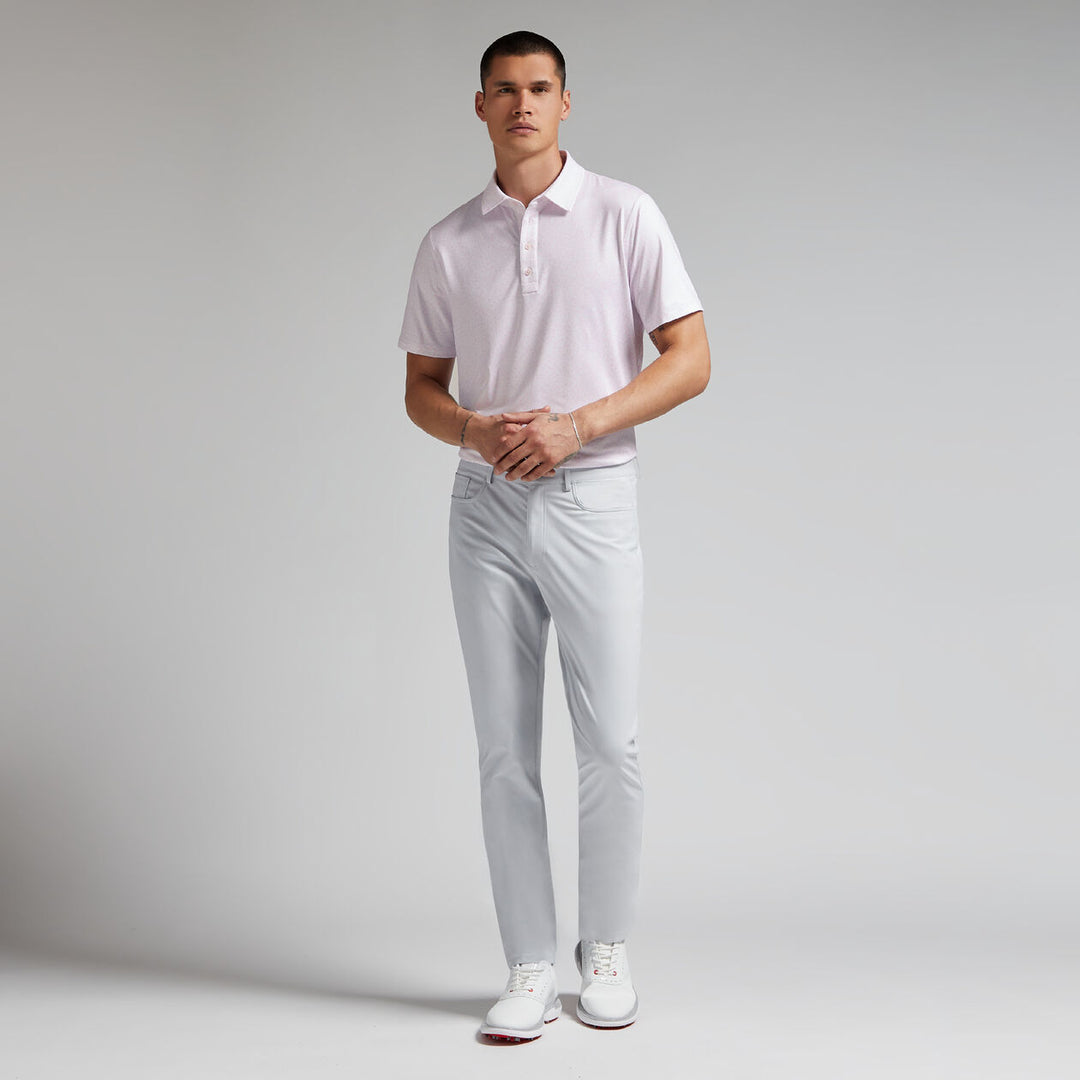 G/FORE MEN'S GARDEN TECH JERSEY POLO - BLUSH