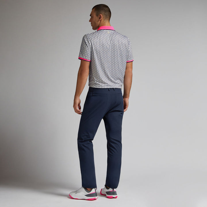 G/FORE MENS G LINK TECH JERSEY POLO - STONE