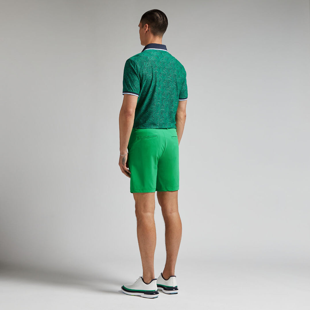 G/FORE MEN'S FINGERPRINT TECH PIQUE POLO - CLOVER