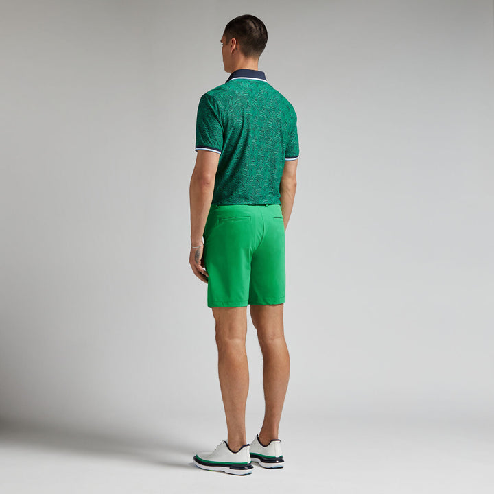 G/FORE MEN'S FINGERPRINT TECH PIQUE POLO - CLOVER