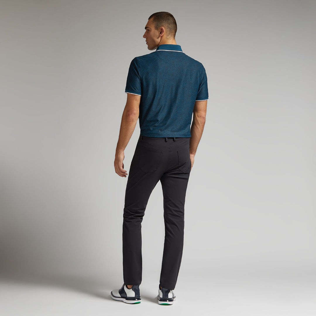 G/FORE MEN'S FINGERPRINT TECH PIQUÉ POLO - DEEP SEA