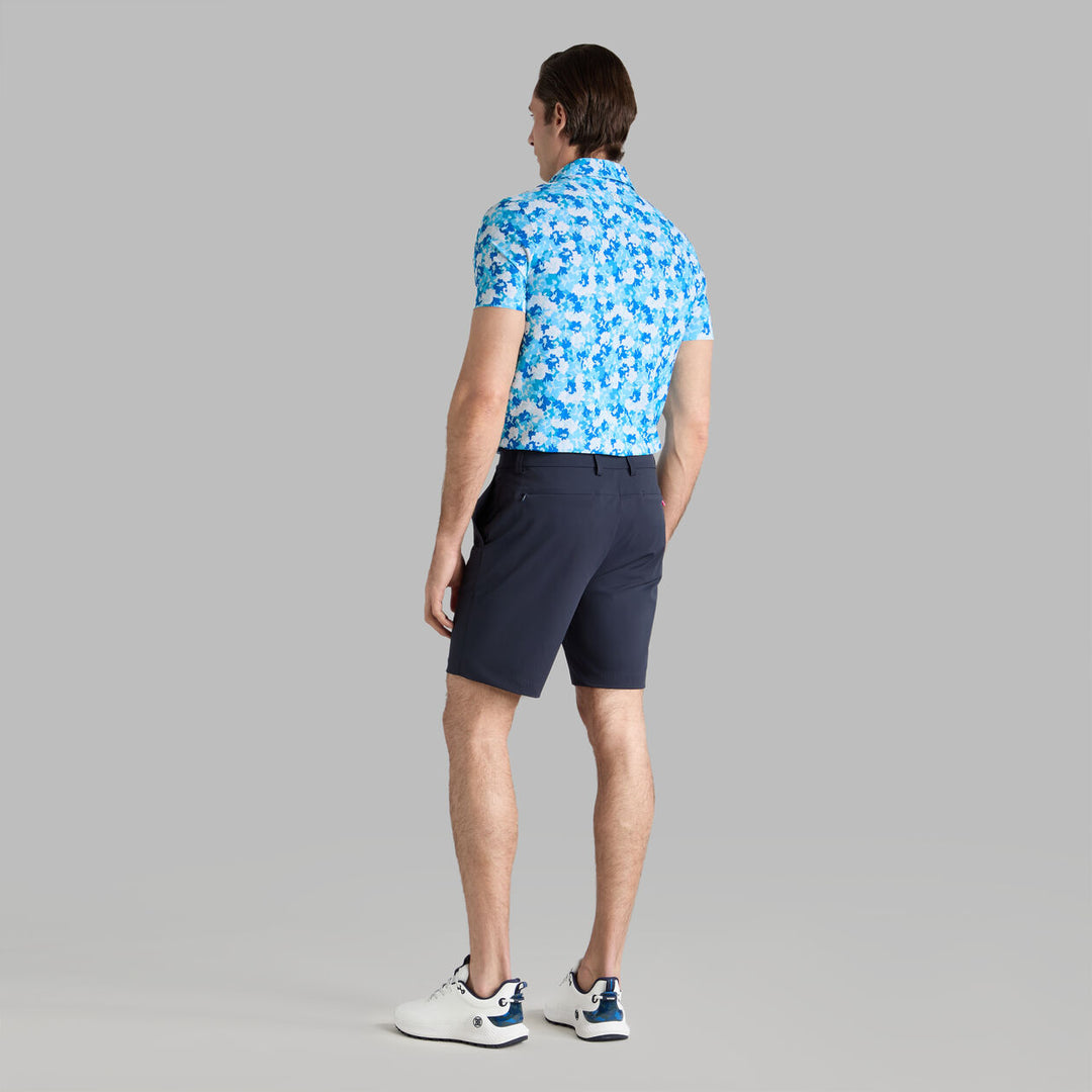 G/FORE MEN'S CAMO FLORAL TECH PIQUÉ POLO - LISBON