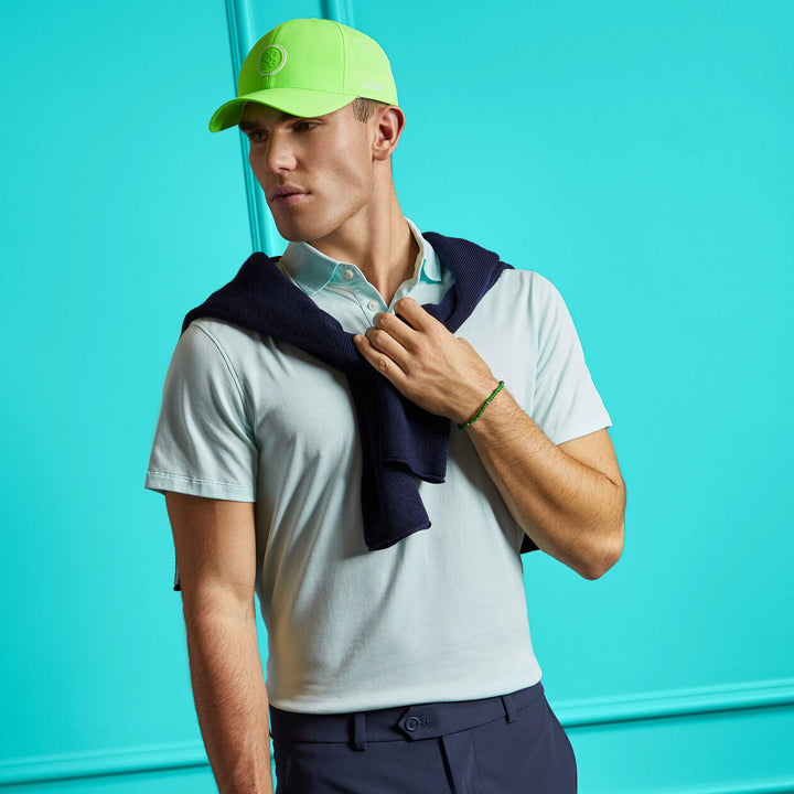 G/FORE MEN'S TECHNICAL COTTON BLEND POLO - DAYBREAK