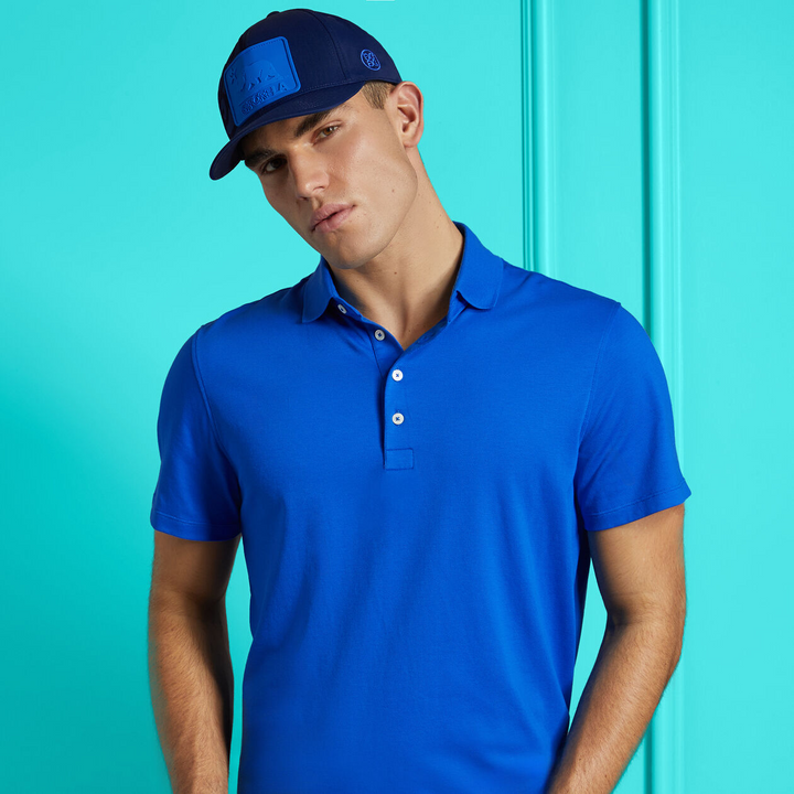 G/FORE MENS TECHNICAL COTTON BLEND POLO - RACER