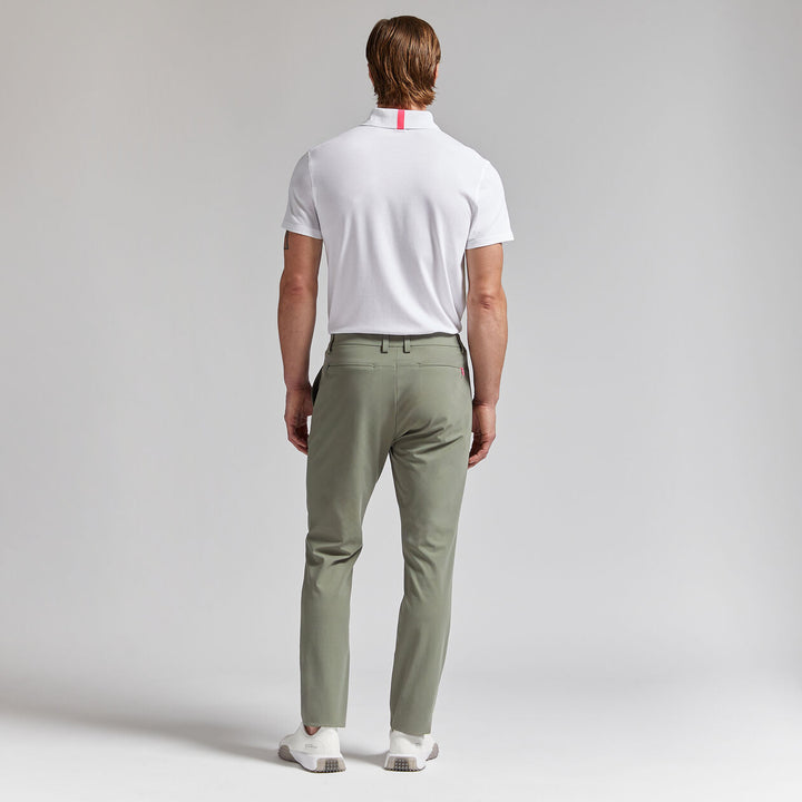 G/FORE MEN'S TECHNICAL COTTON BLEND POLO - SNOW