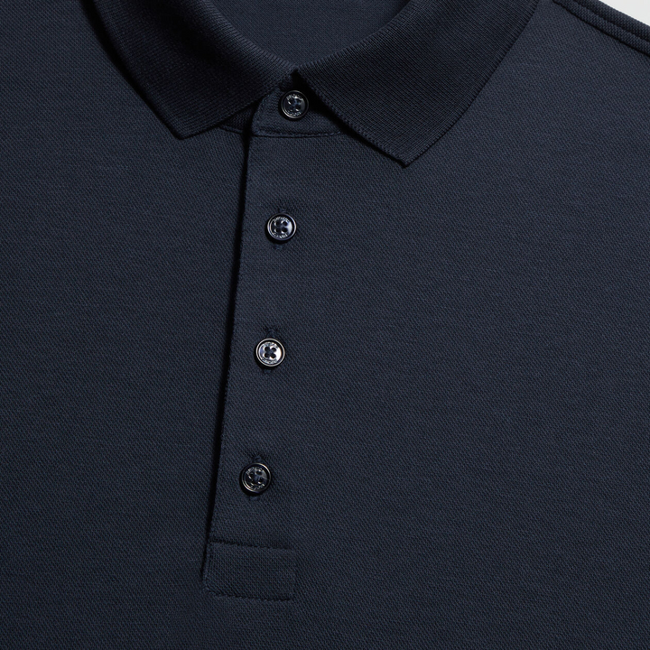 G/FORE MENS TECHNICAL COTTON BLEND POLO - TWILIGHT