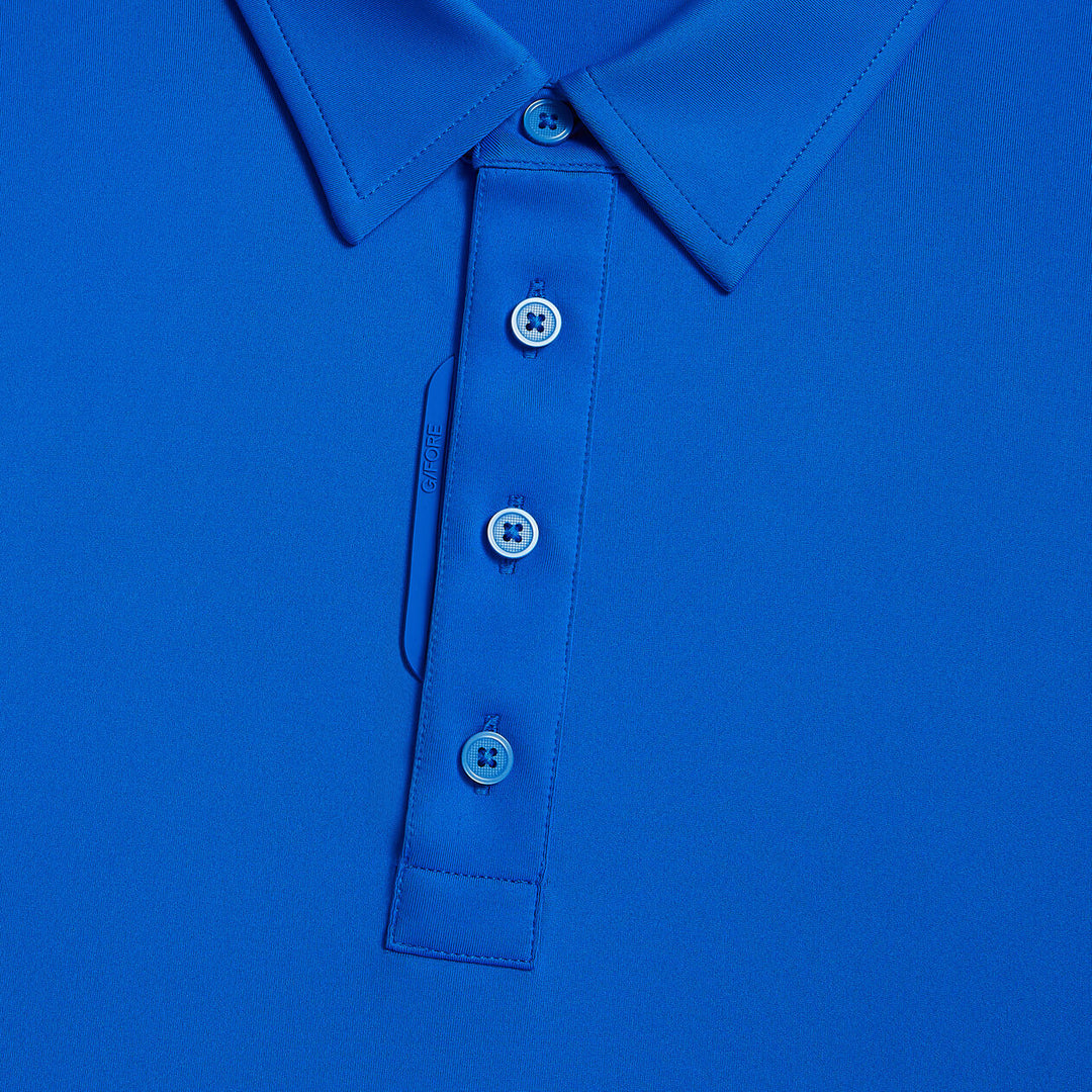 G/FORE MENS G/TAB ESSENTIAL TECH JERSEY POLO - RACER