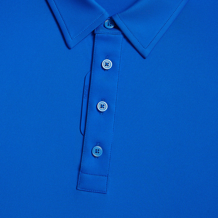 G/FORE MENS G/TAB ESSENTIAL TECH JERSEY POLO - RACER