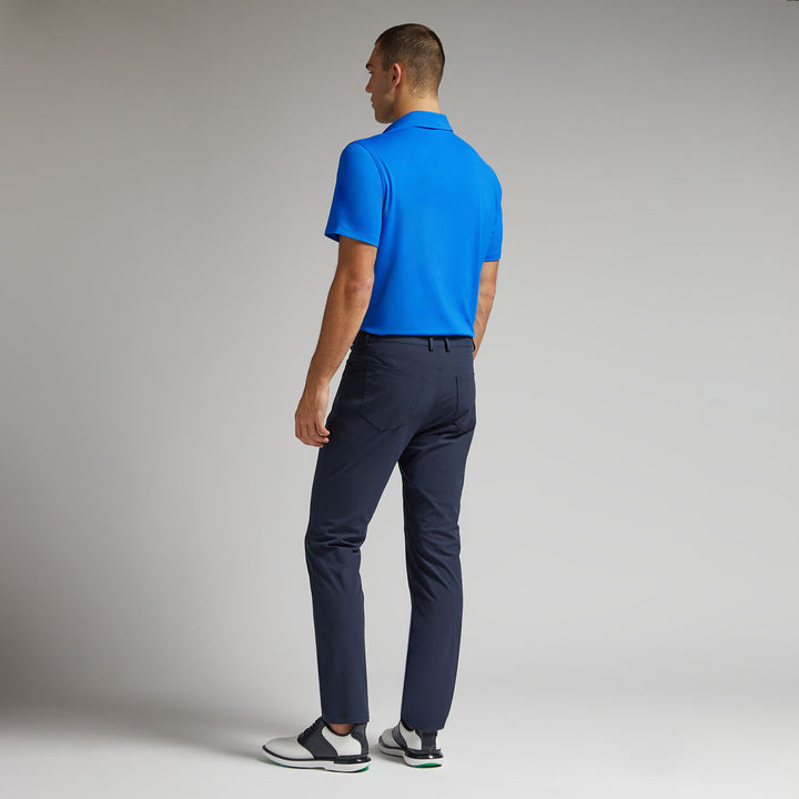 G/FORE MENS G/TAB ESSENTIAL TECH JERSEY POLO - RACER