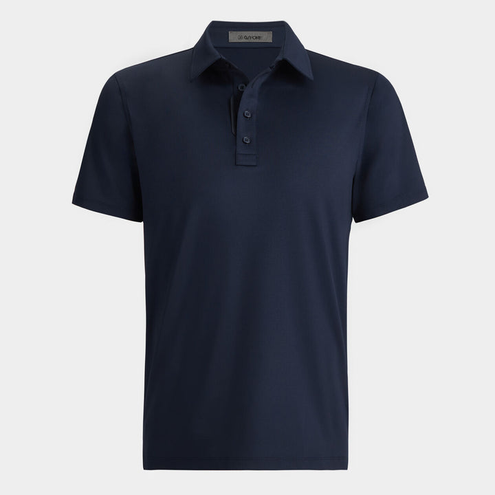 G/FORE MENS G/TAB ESSENTIAL TECH JERSEY POLO - TWILIGHT