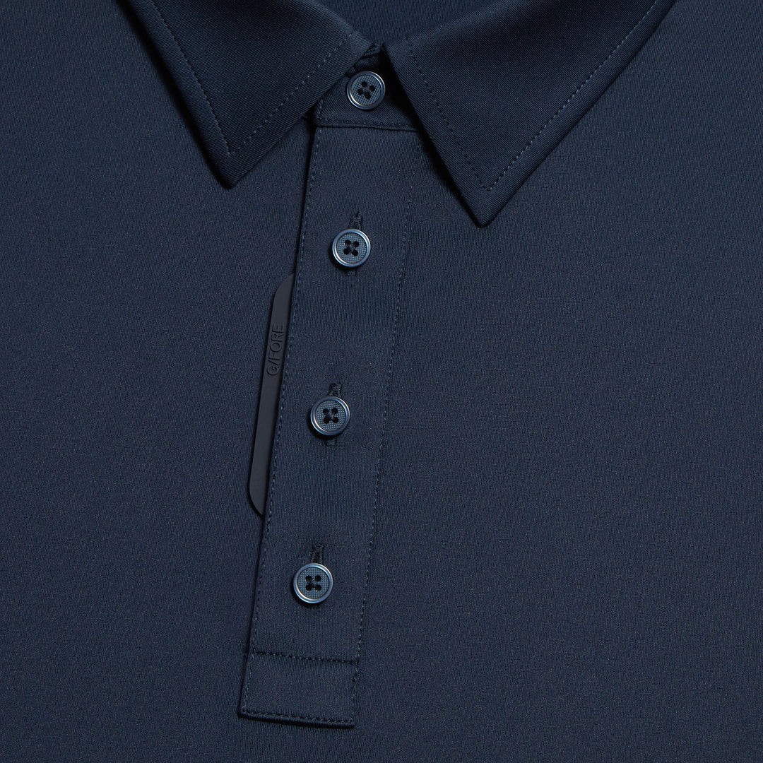 G/FORE MENS G/TAB ESSENTIAL TECH JERSEY POLO - TWILIGHT