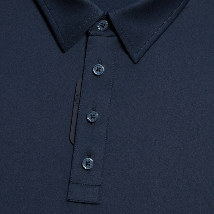 G/FORE MENS G/TAB ESSENTIAL TECH JERSEY POLO - TWILIGHT
