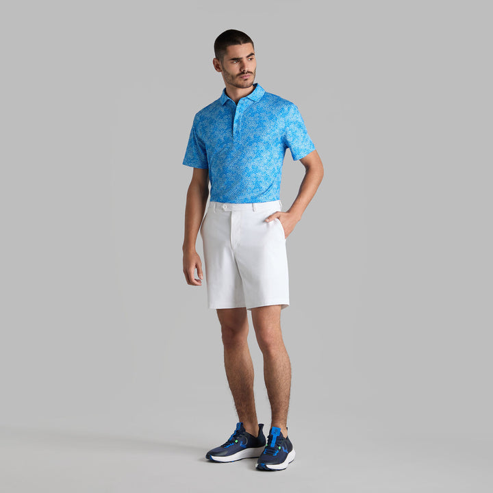 G/FORE MEN'S HYDRANGEA TECH JERSEY POLO - LISBON