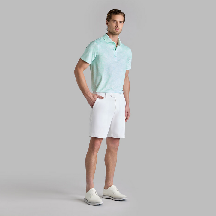 G/FORE MEN'S HYDRANGEA TECH JERSEY POLO - MENTHOL