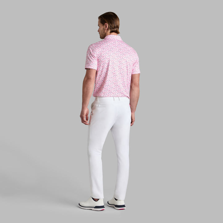 G/FORE MEN'S AYE POPPY TECH JERSEY POLO - BLUSH
