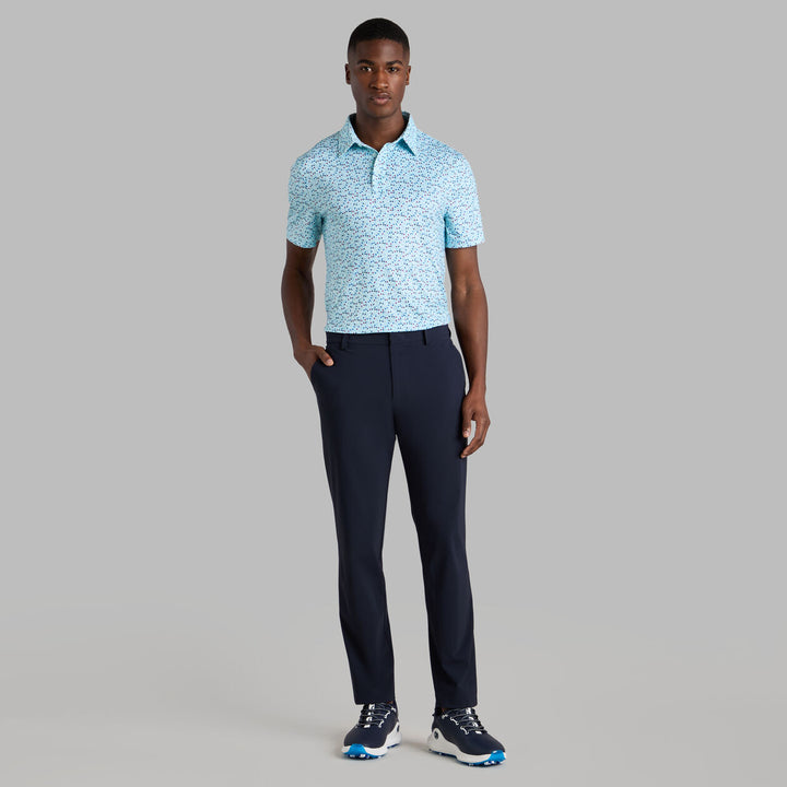 G/FORE MEN'S AYE POPPY TECH JERSEY POLO - DAYBREAK