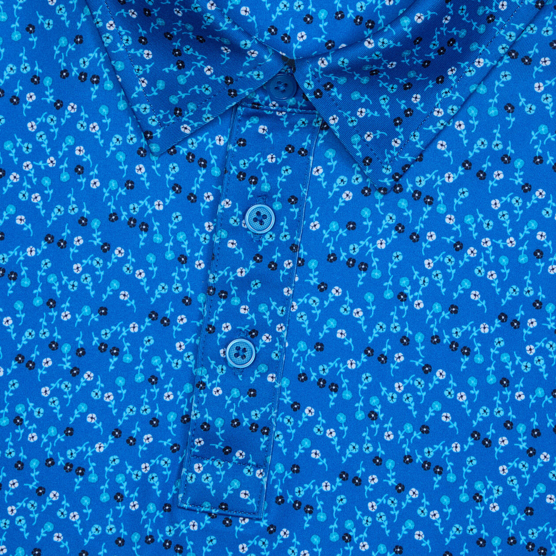 G/FORE MEN'S AYE POPPY TECH JERSEY POLO - LISBON
