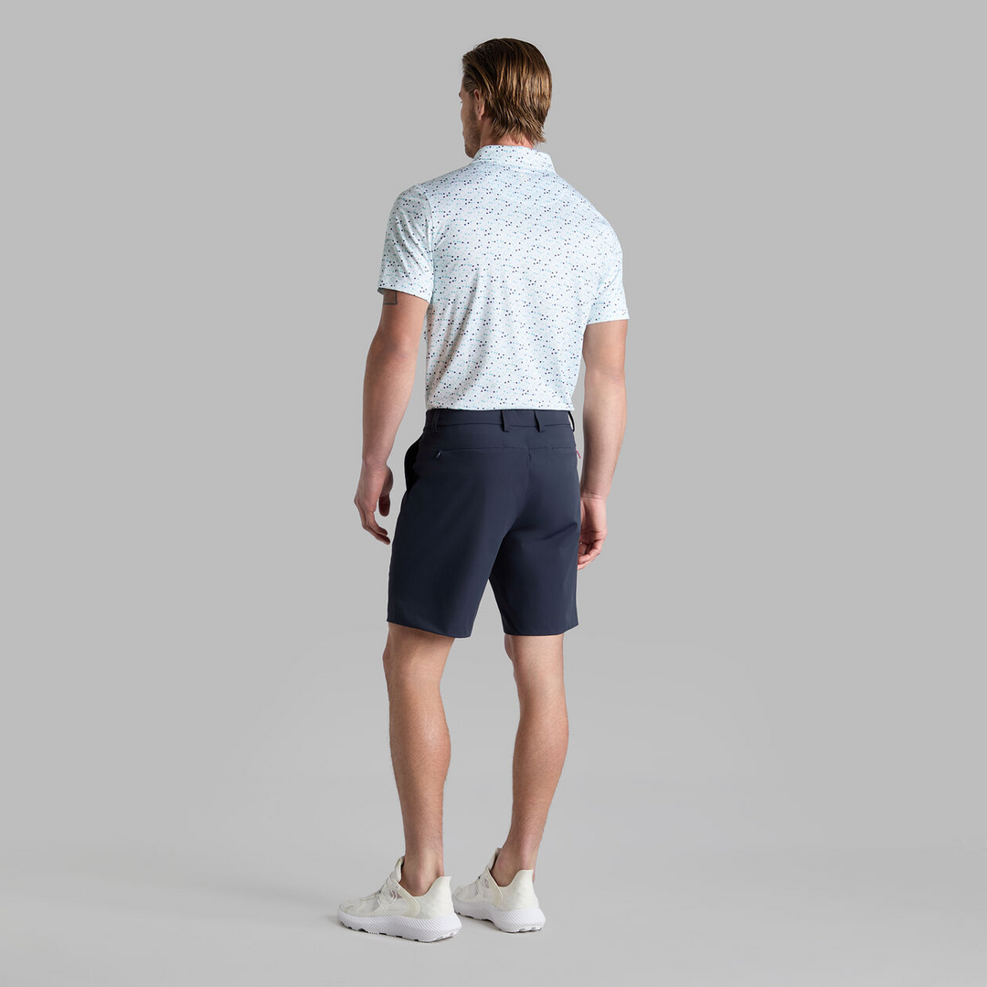 G/FORE MEN'S AYE POPPY TECH JERSEY POLO - SIREN