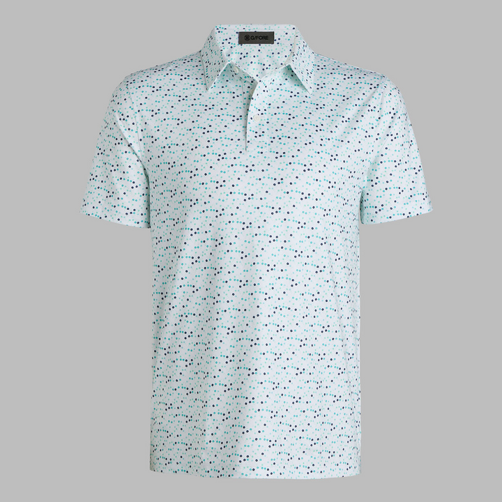 G/FORE MEN'S AYE POPPY TECH JERSEY POLO - SIREN