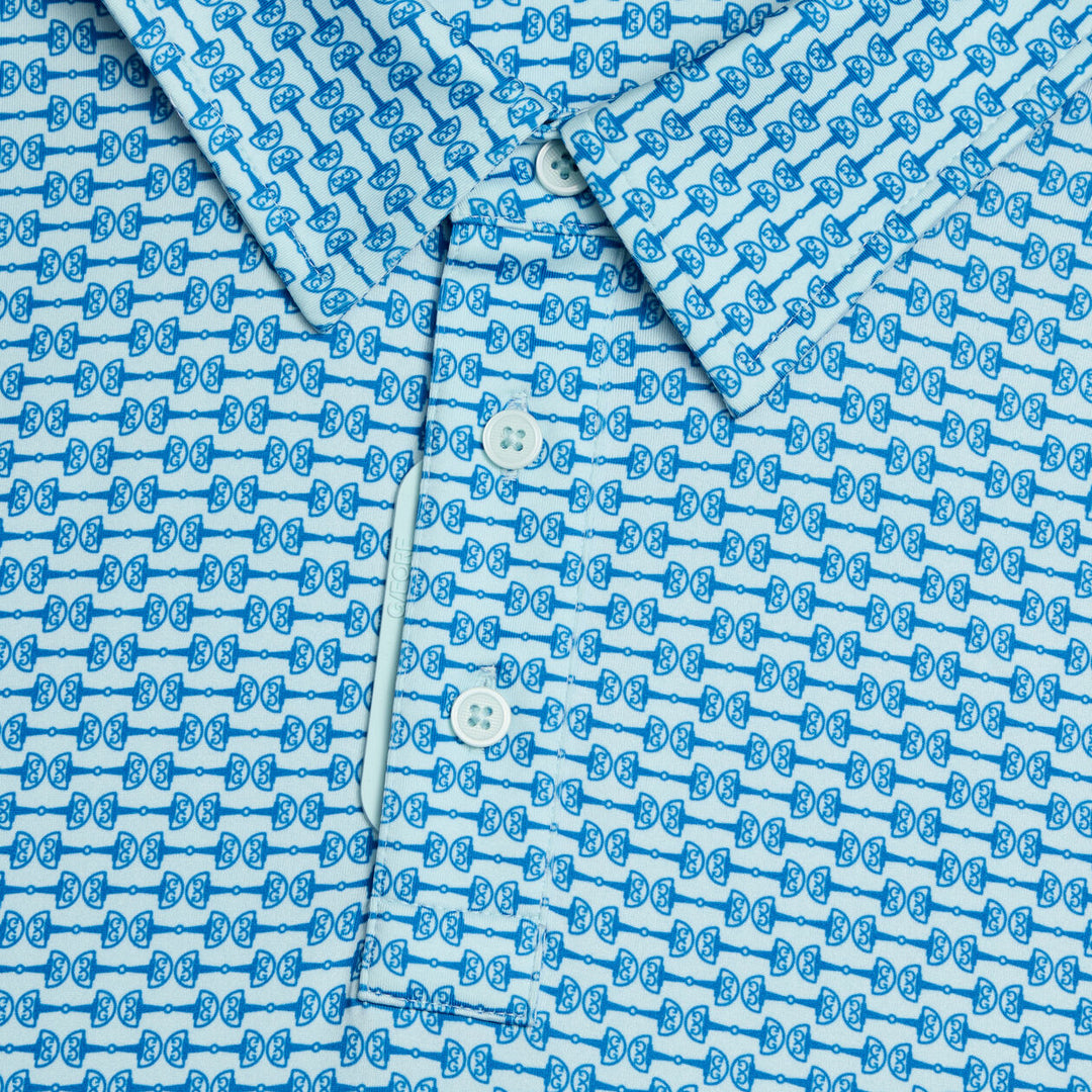 G/FORE MEN'S G LINK TECH JERSEY POLO - LISBON