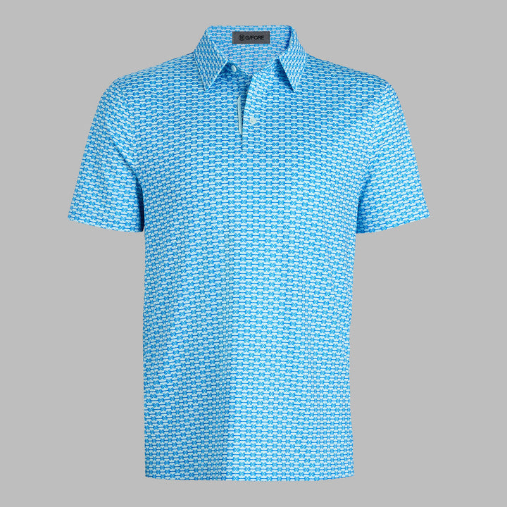 G/FORE MEN'S G LINK TECH JERSEY POLO - LISBON
