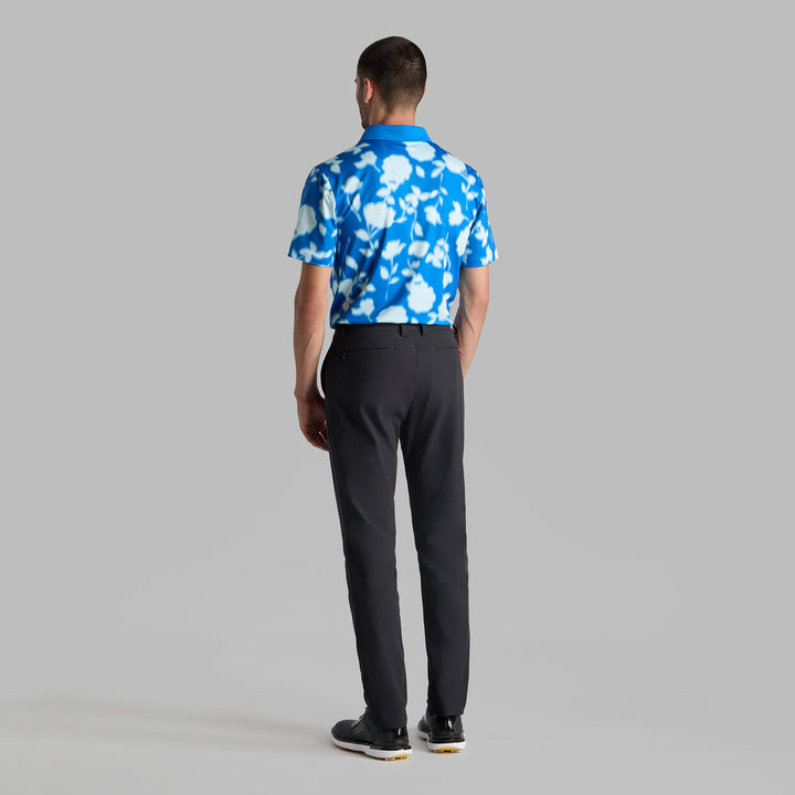 G/FORE MEN'S BLUR FLORAL TECH JERSEY POLO - LISBON