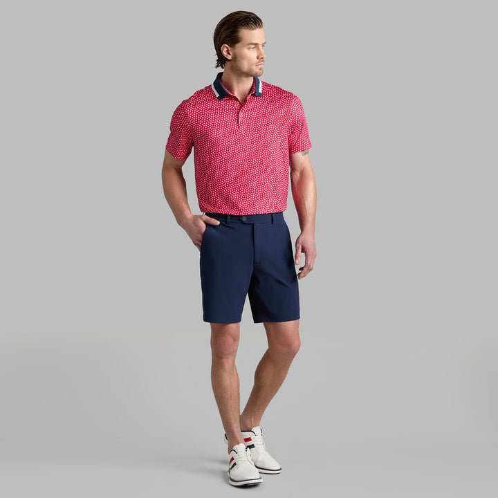 G/FORE MEN'S 3/G'S TECH JERSEY POLO - LAVA