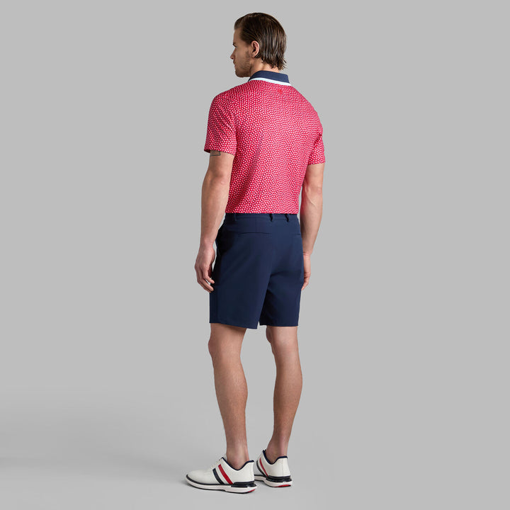 G/FORE MEN'S 3/G'S TECH JERSEY POLO - LAVA
