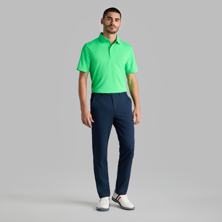 G/FORE MEN'S ESSENTIAL PERFORMANCE PIQUÉ POLO - ACID LIME
