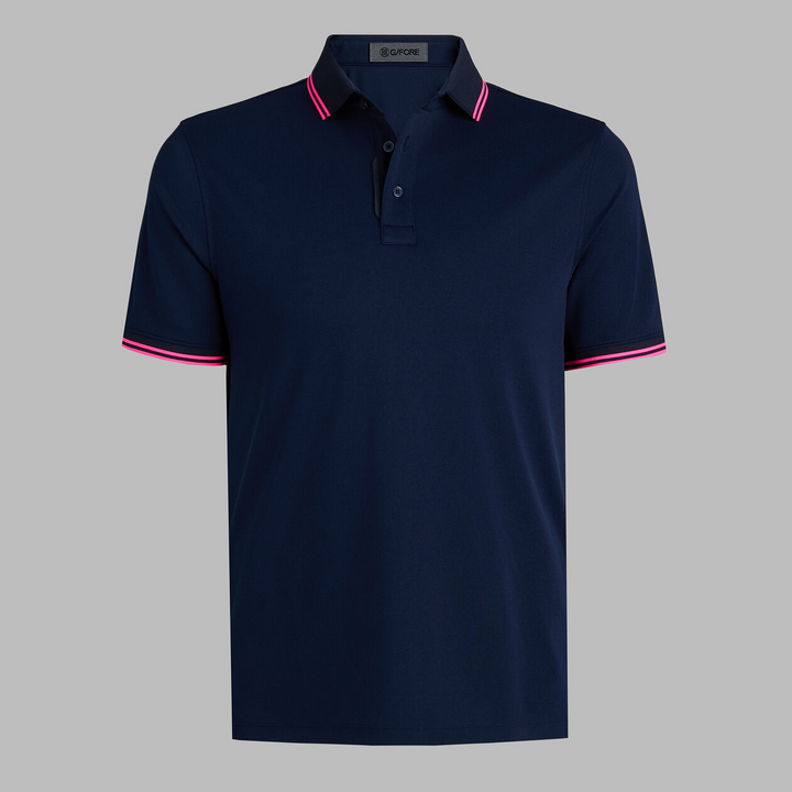 G/FORE MEN'S TUX PERFORMANCE PIQUÉ POLO - TWILIGHT