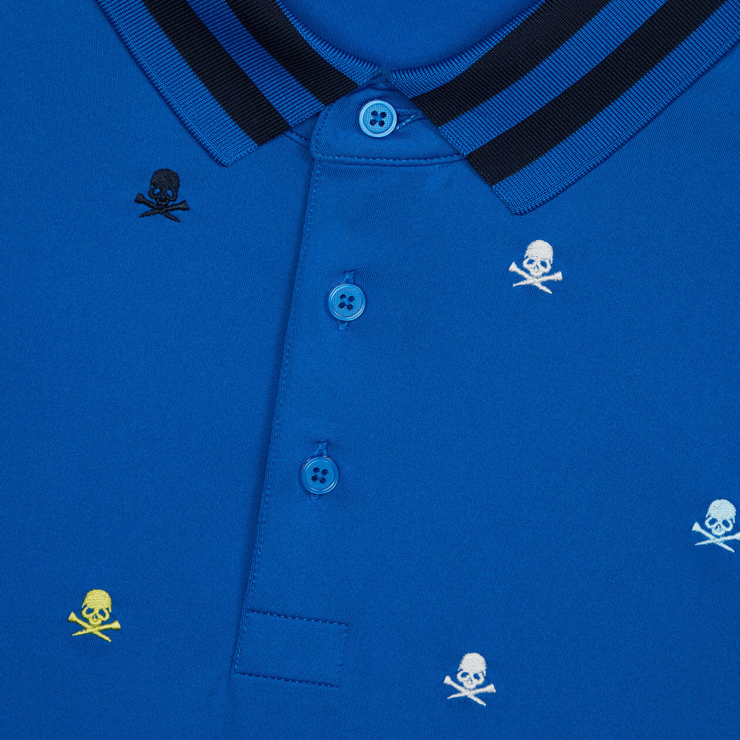 G/FORE MEN'S EMBROIDERED TECH JERSEY POLO - LISBON