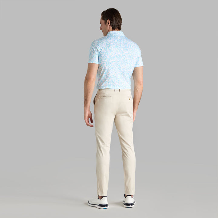 G/FORE MEN'S GARDEN TECH JERSEY POLO - BREEZE