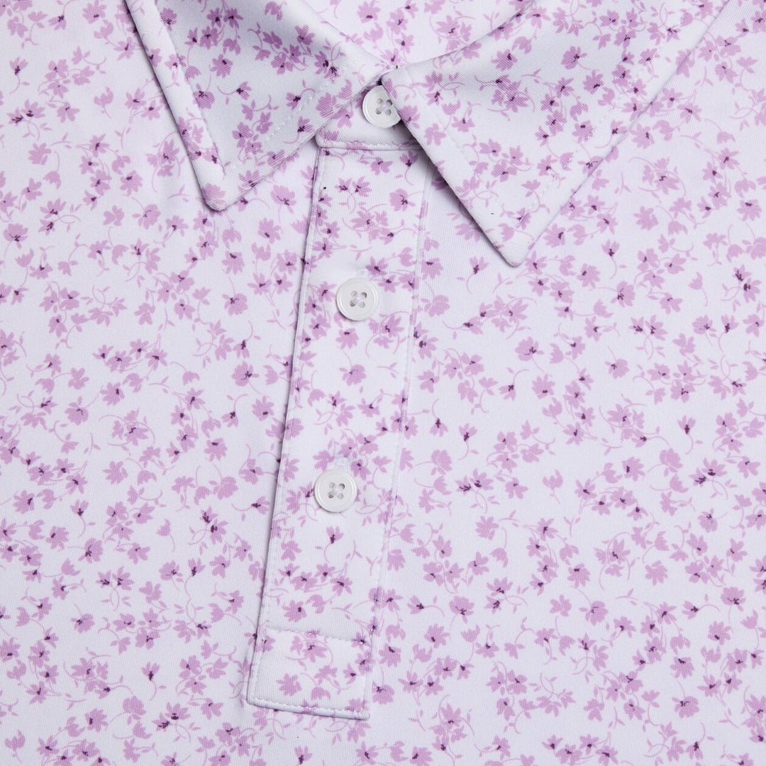 G/FORE MEN'S GARDEN TECH JERSEY POLO - IRIS
